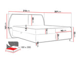 Cama continental 614829
