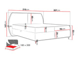 Cama continental 614829