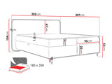 Cama continental 614659