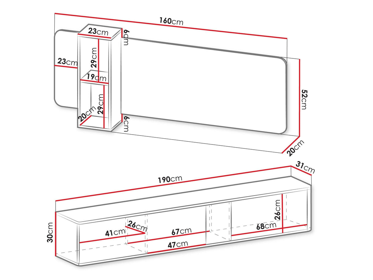 Mueble TV 664456