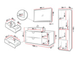 Conjunto de mueble de baño 615750