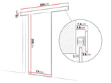 Puerta corredera 505111