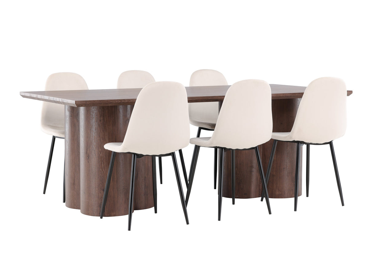 Conjunto de mesas y sillas para comedor 616092