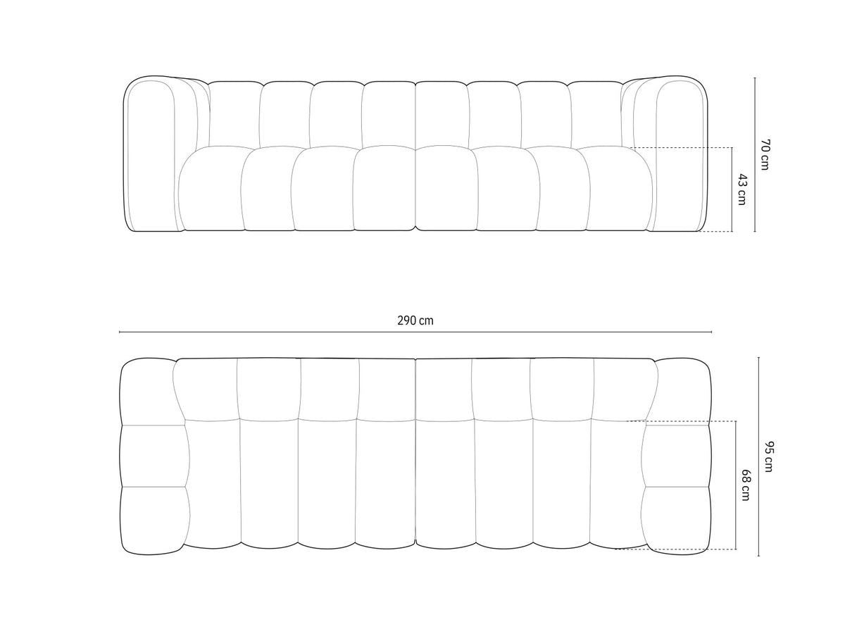 Sofá modular 592107