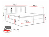 Cama continental 616711