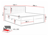 Cama continental 616711