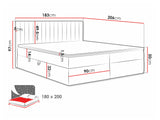 Cama continental 616711