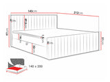 Cama continental 616765