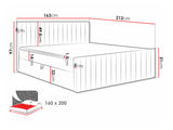 Cama continental 616765