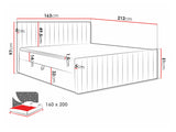 Cama continental 616765