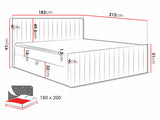Cama continental 616765