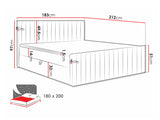 Cama continental 616765