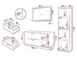 Conjunto de mueble de baño 615750