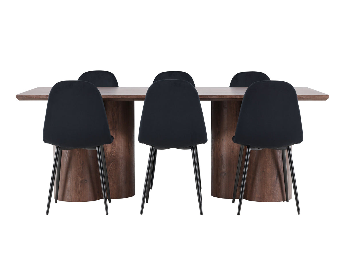 Conjunto de mesas y sillas para comedor 616092