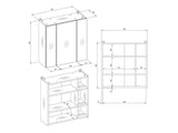 Mueble con espejo para baño 619686