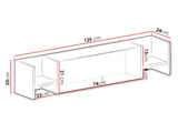 Estantería de pared 90862