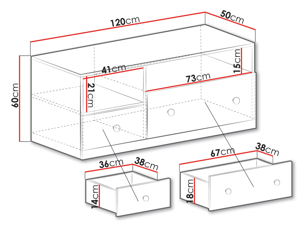 Mueble TV 444122