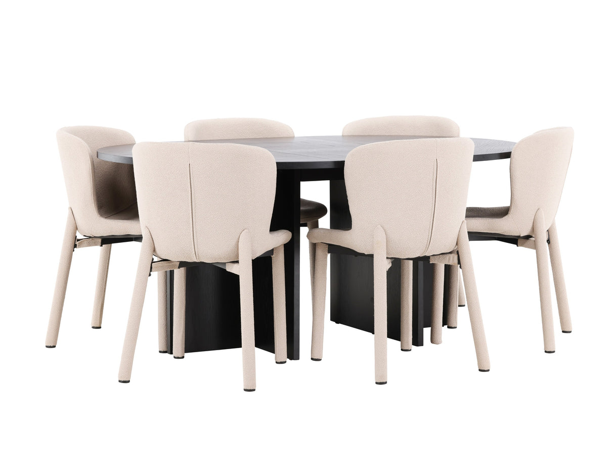 Conjunto de mesas y sillas para comedor 622682