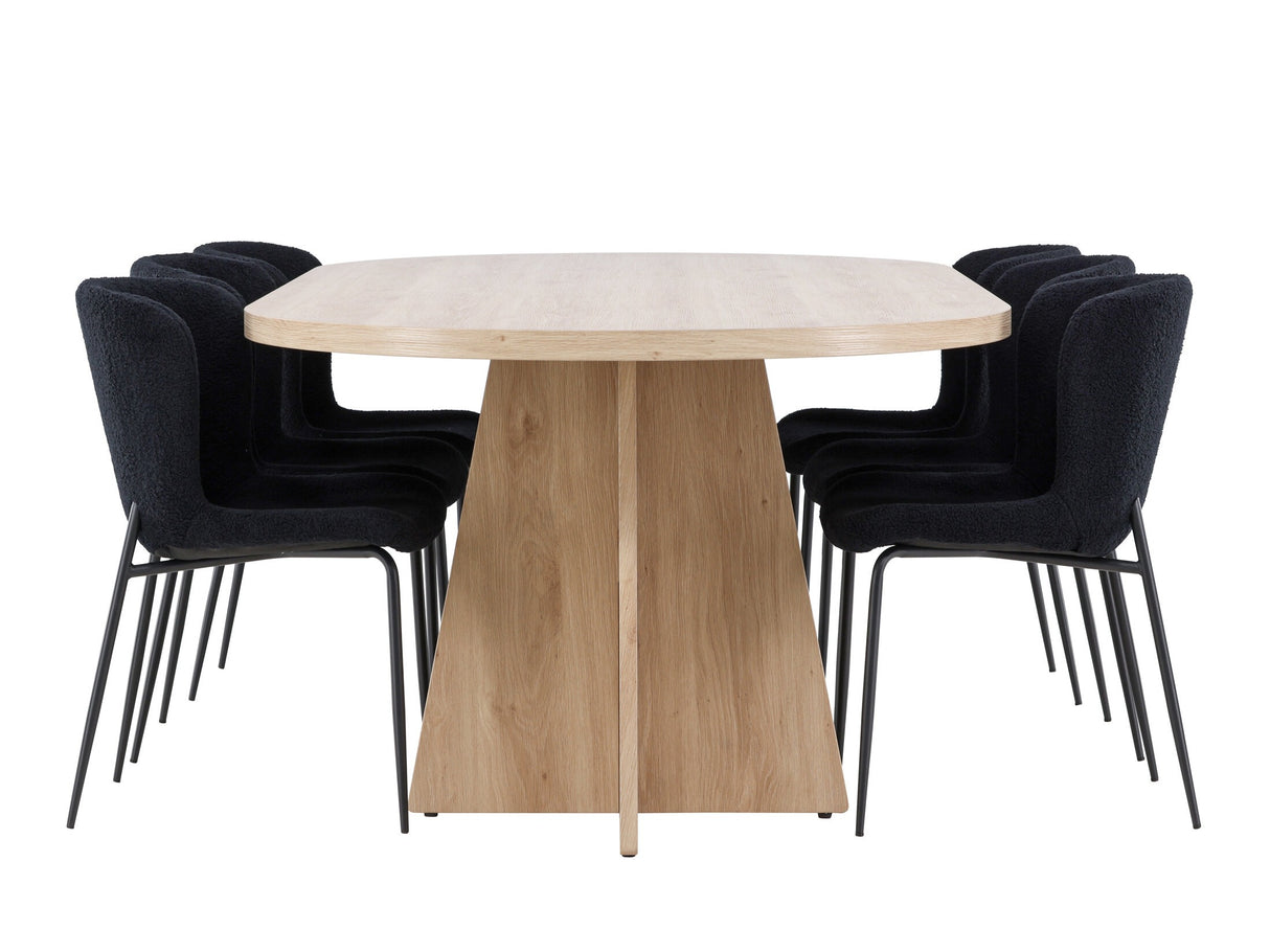 Conjunto de mesas y sillas para comedor 622715
