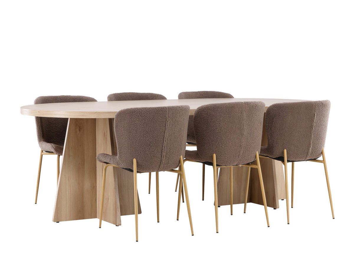 Conjunto de mesas y sillas para comedor 622715