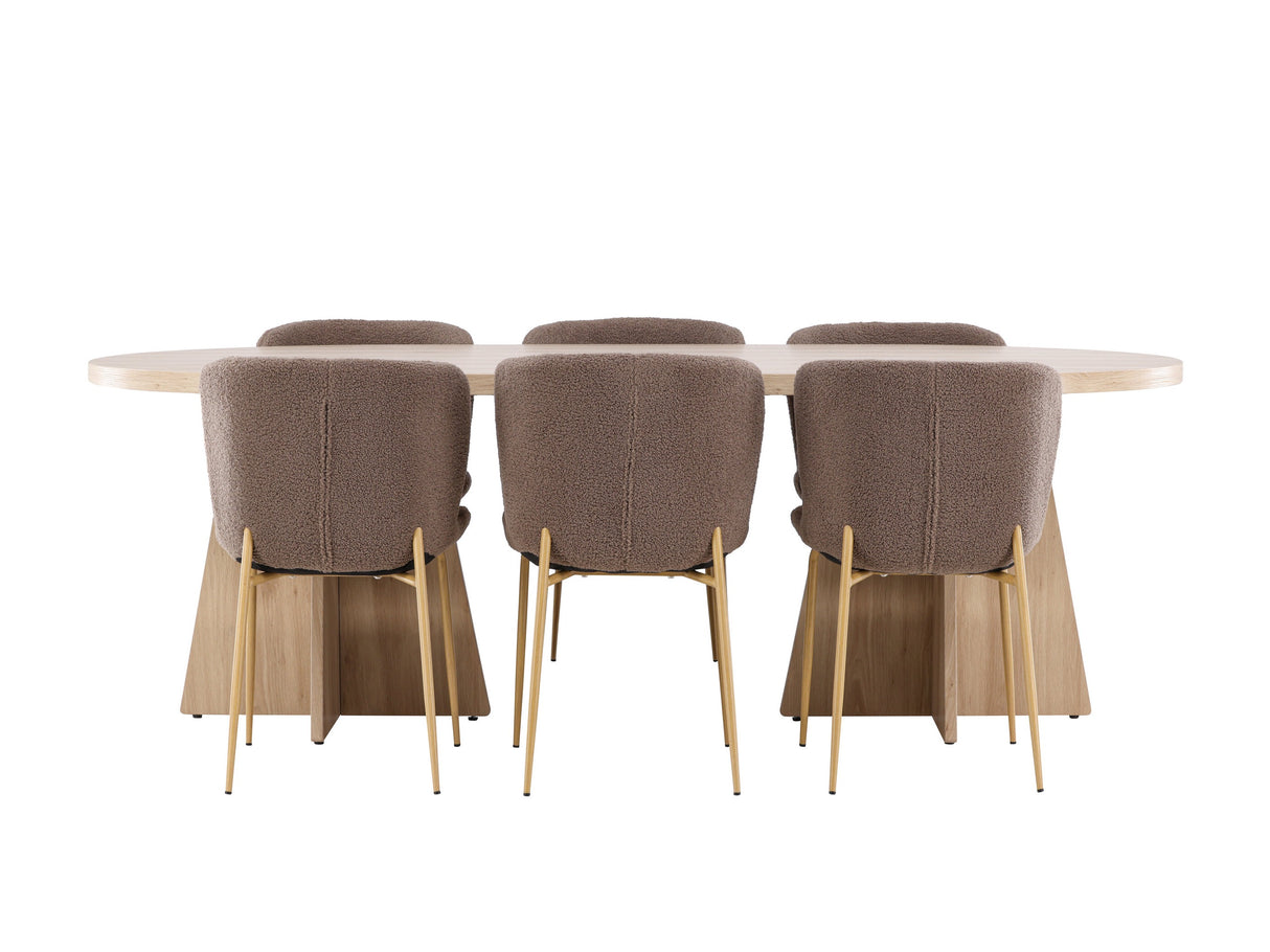 Conjunto de mesas y sillas para comedor 622715