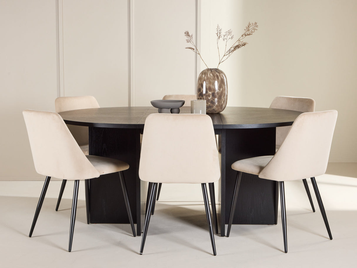 Conjunto de mesas y sillas para comedor 622797