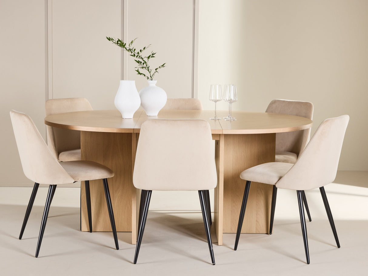 Conjunto de mesas y sillas para comedor 622797