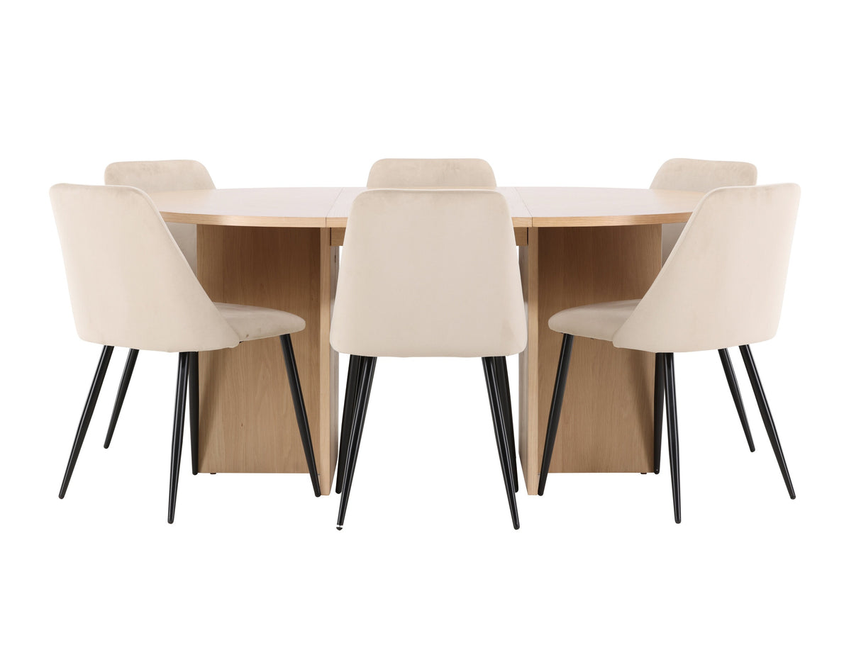 Conjunto de mesas y sillas para comedor 622797