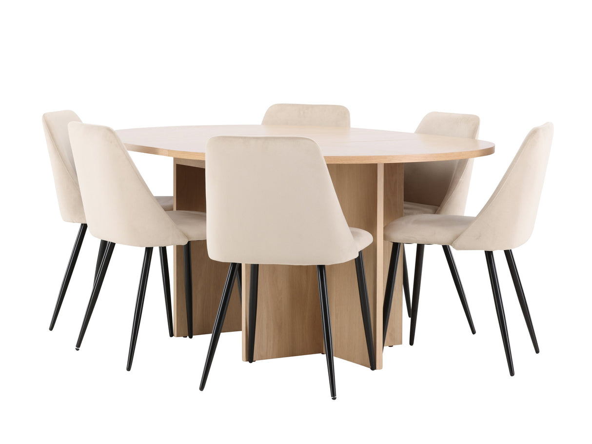 Conjunto de mesas y sillas para comedor 622797