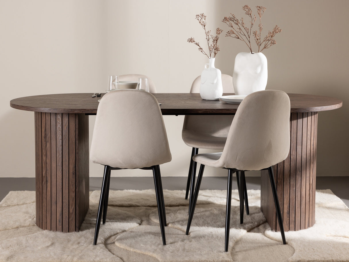 Conjunto de mesas y sillas para comedor 622823