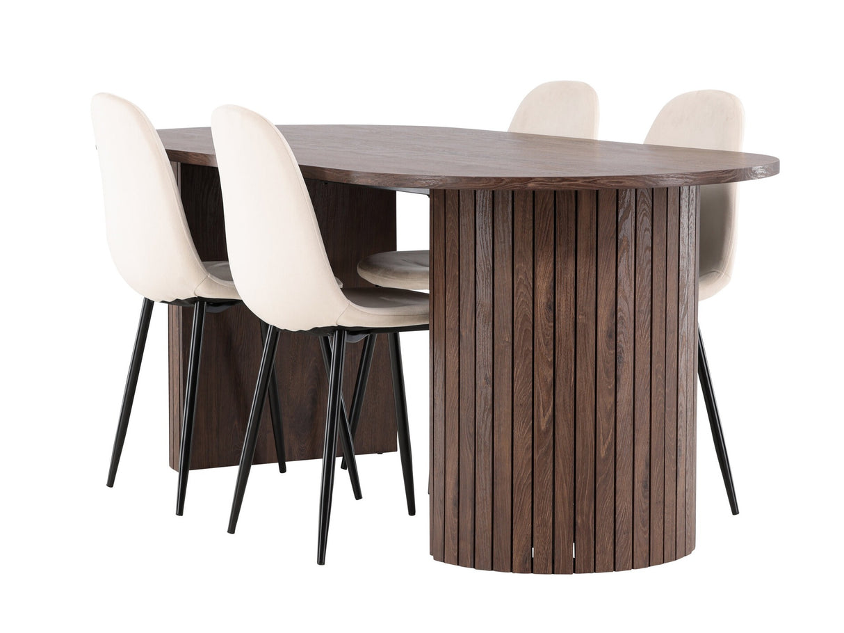 Conjunto de mesas y sillas para comedor 622823