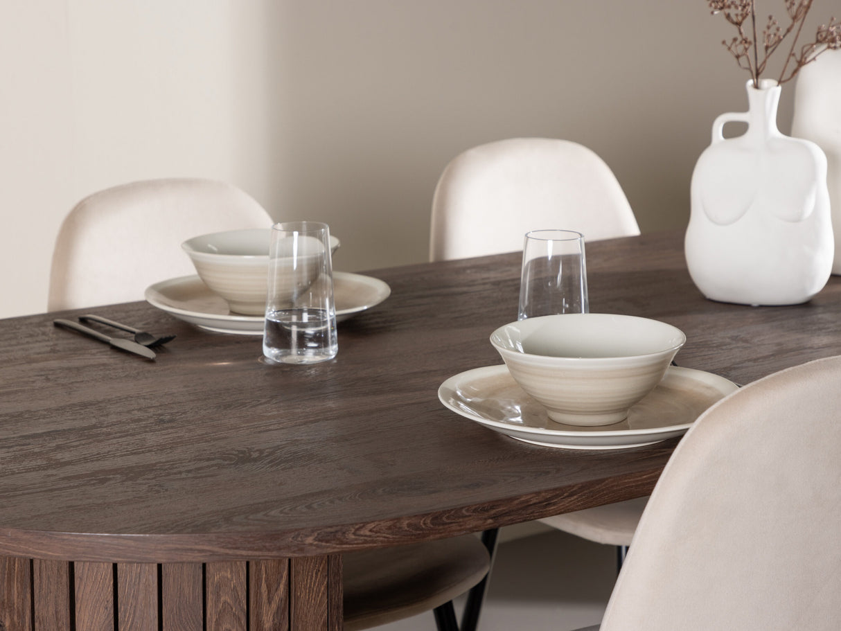 Conjunto de mesas y sillas para comedor 622823
