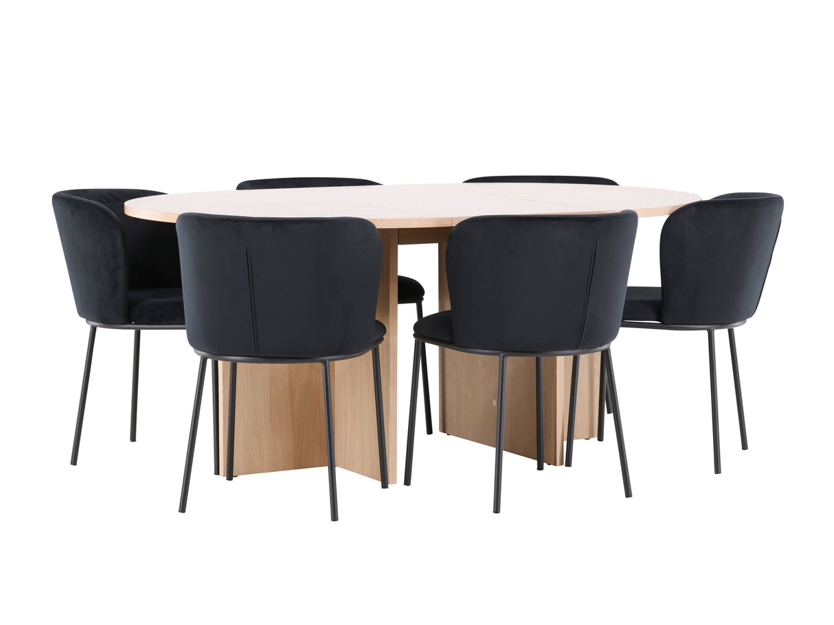 Conjunto de mesas y sillas para comedor 623025