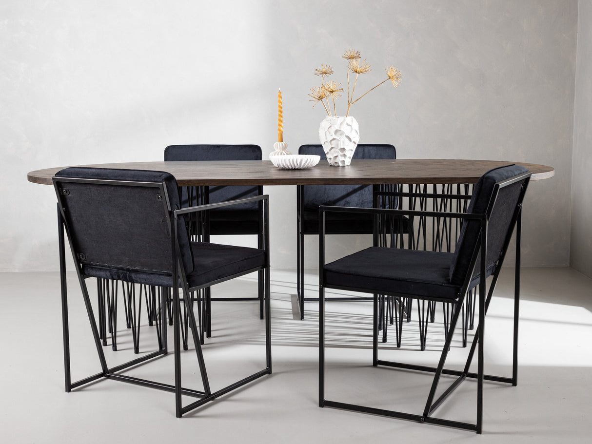 Conjunto de mesas y sillas para comedor 623051
