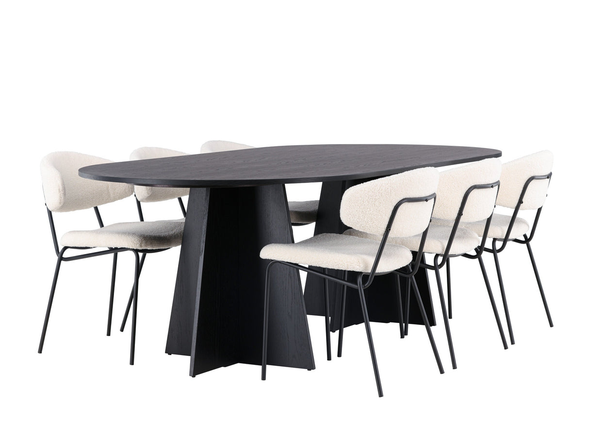 Conjunto de mesas y sillas para comedor 623077