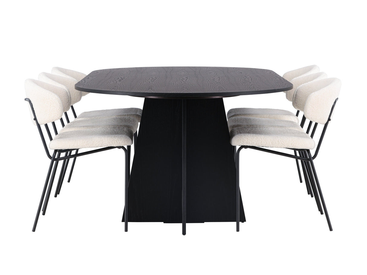Conjunto de mesas y sillas para comedor 623077