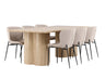 Conjunto de mesas y sillas para comedor 623083