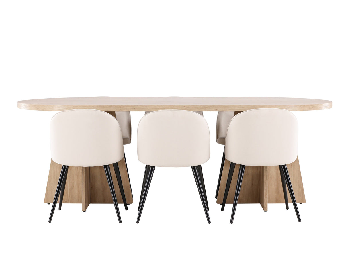 Conjunto de mesas y sillas para comedor 623396