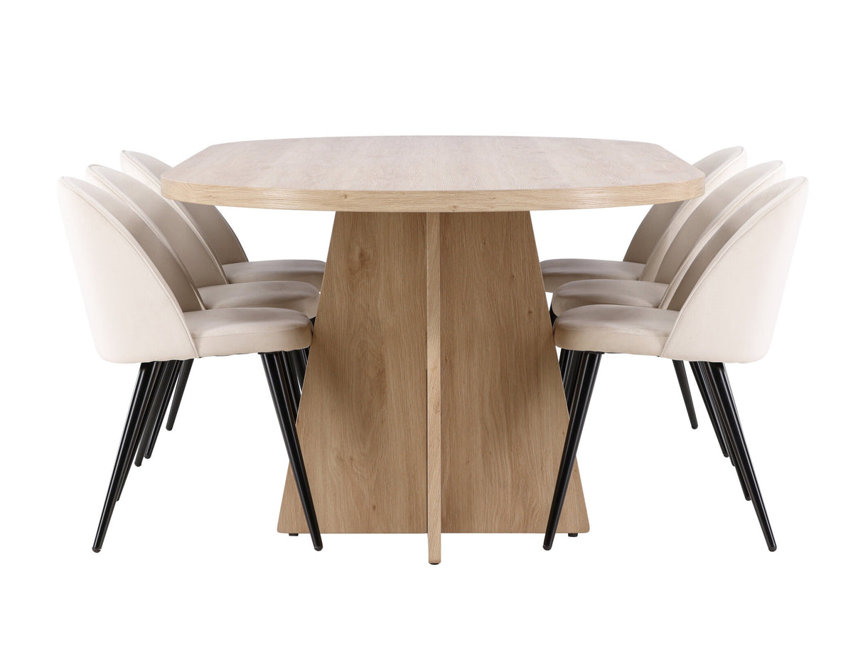 Conjunto de mesas y sillas para comedor 623396