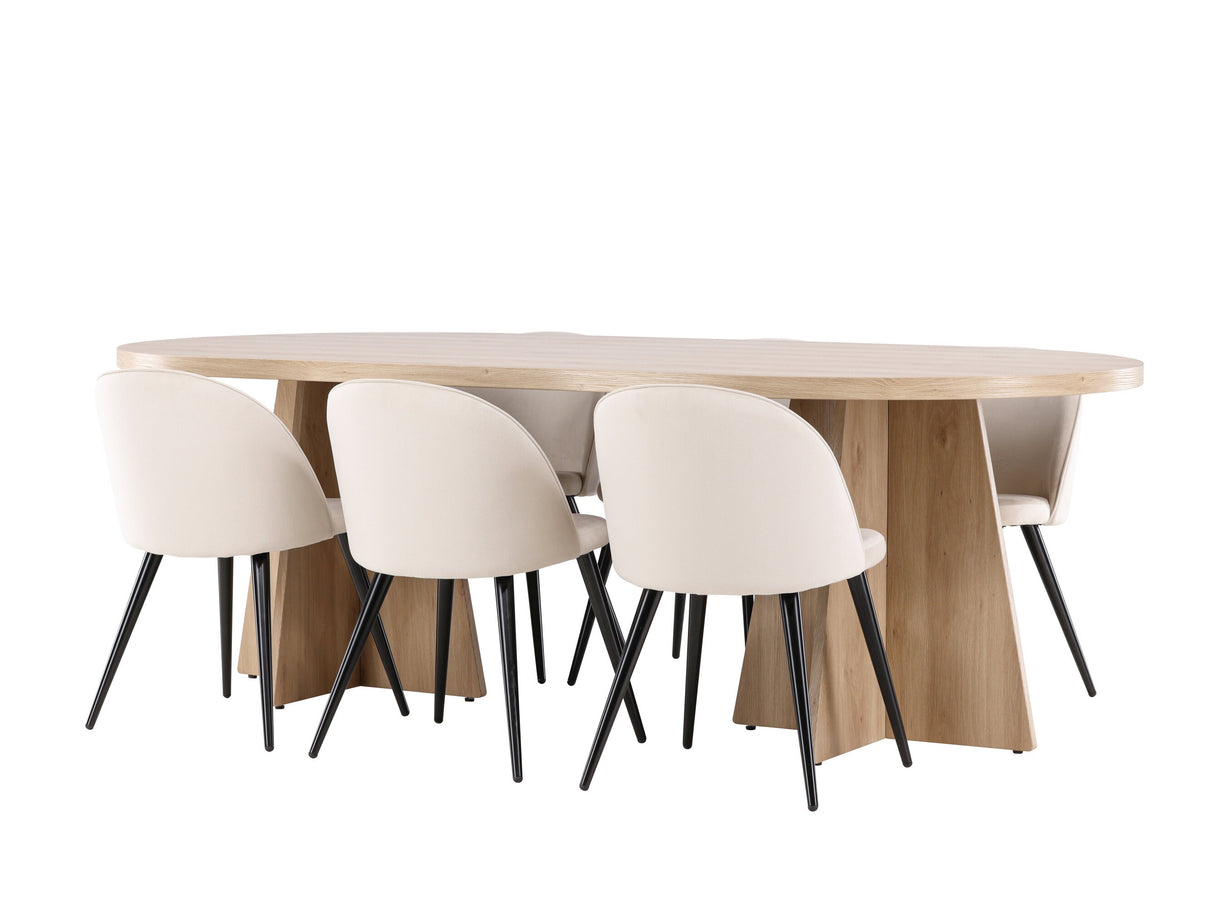 Conjunto de mesas y sillas para comedor 623396