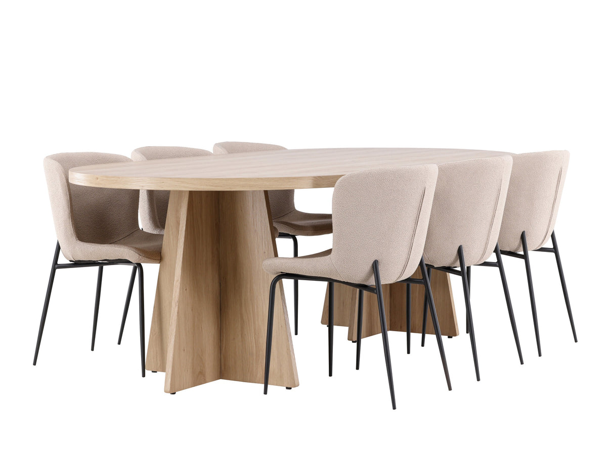 Conjunto de mesas y sillas para comedor 622715