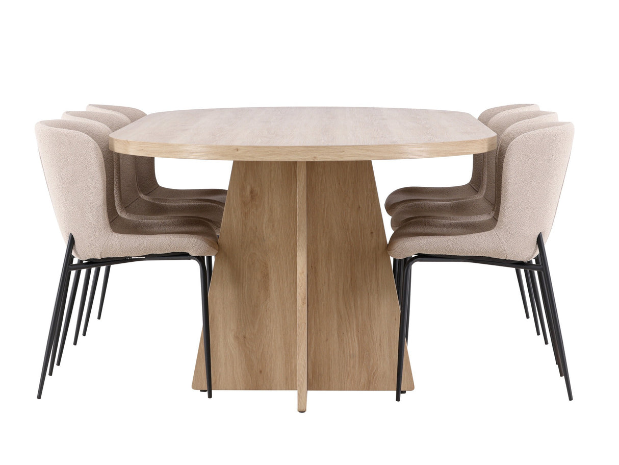 Conjunto de mesas y sillas para comedor 622715