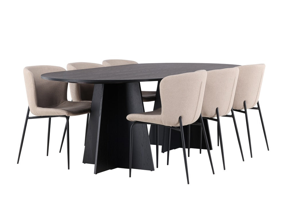 Conjunto de mesas y sillas para comedor 623429