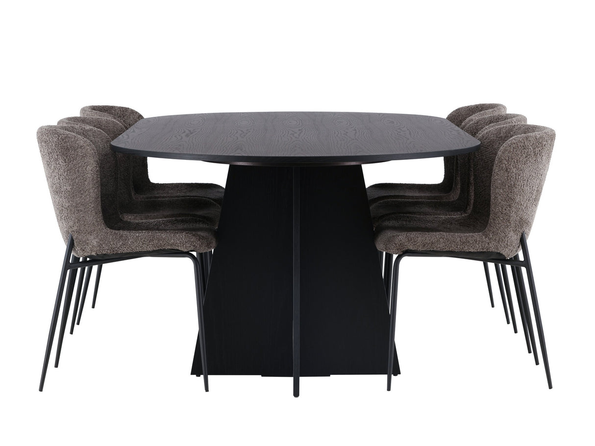 Conjunto de mesas y sillas para comedor 623429