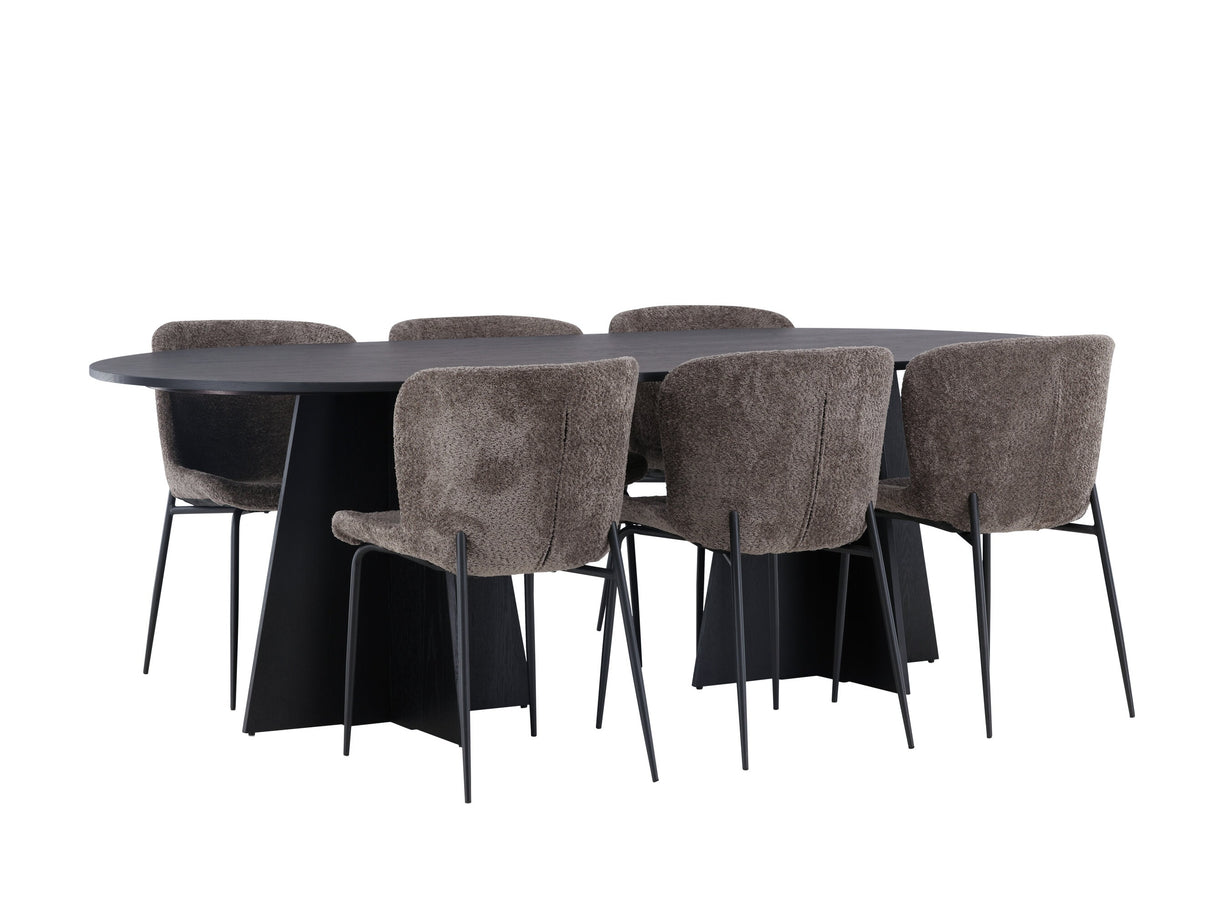 Conjunto de mesas y sillas para comedor 623429