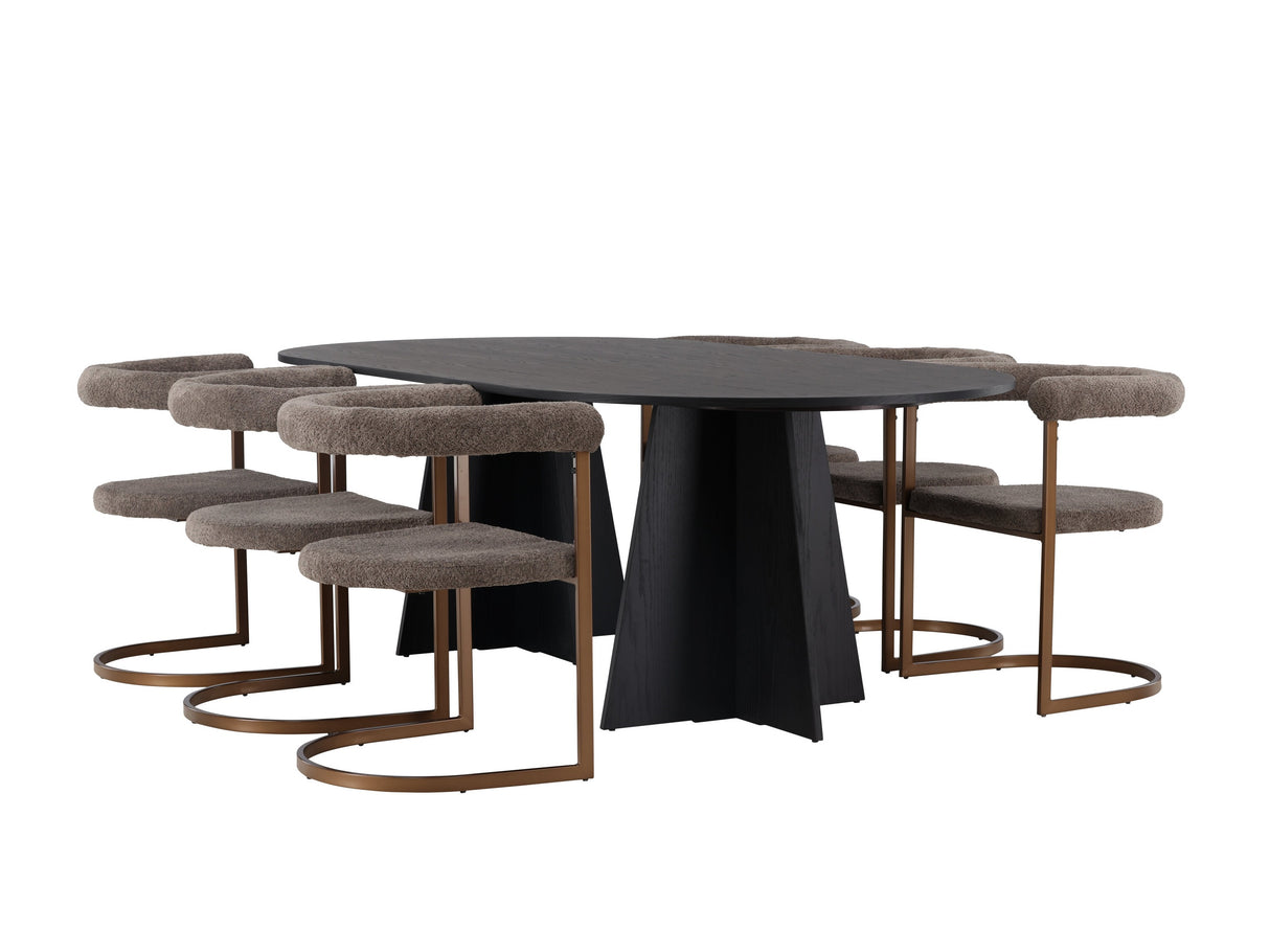 Conjunto de mesas y sillas para comedor 623479
