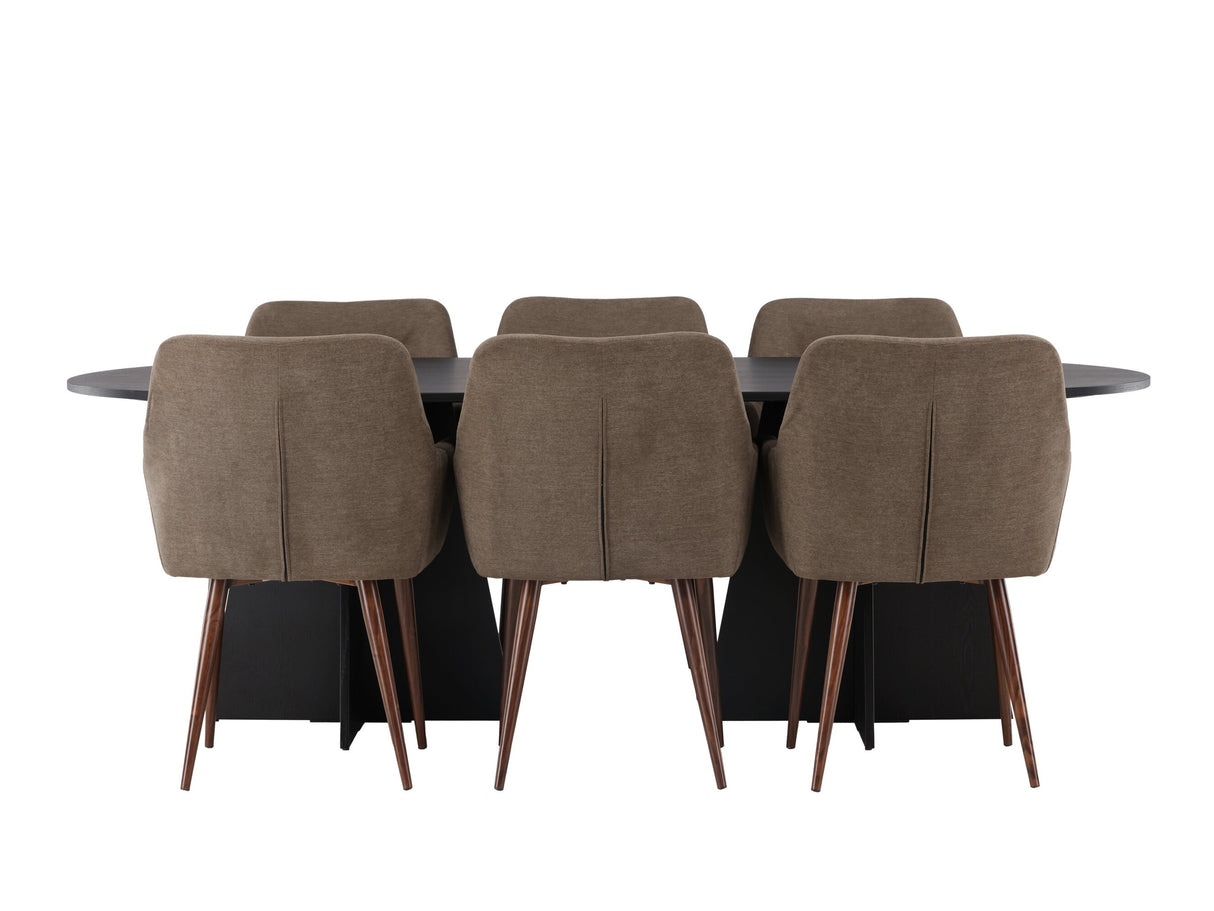 Conjunto de mesas y sillas para comedor 623481