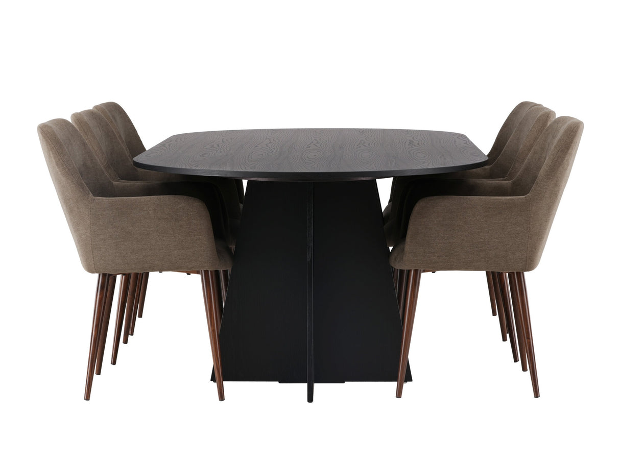 Conjunto de mesas y sillas para comedor 623481