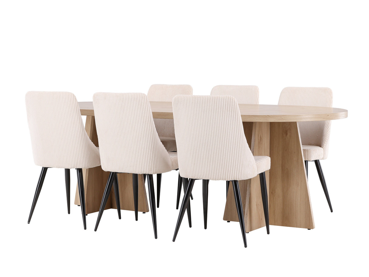 Conjunto de mesas y sillas para comedor 623495