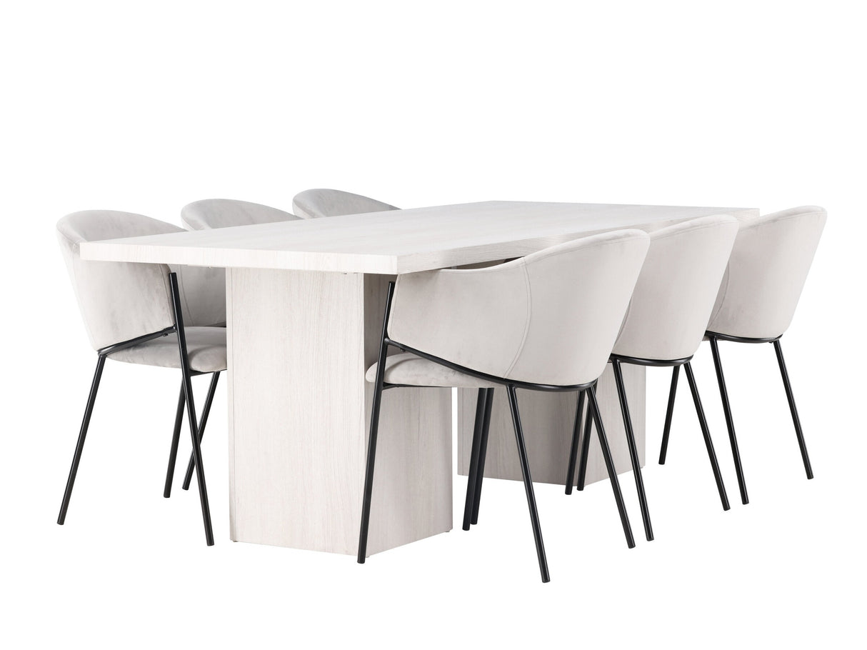Conjunto de mesas y sillas para comedor 623588